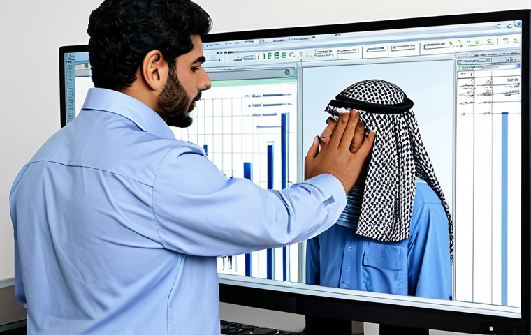 **

"A professional Arab engineer, fully clothed in appropriate work attire, analyzing vibration data on a computer screen in a modern office environment, showcasing acoustic analysis software, safe for work, professional, perfect anatomy, correct proportions, well-formed hands, modest clothing, appropriate content, high quality, natural pose."

**
